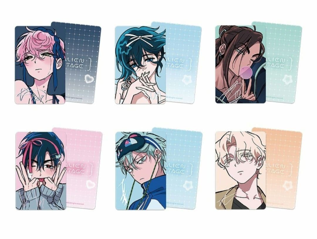 エイリアンステージ フィギュア コンプリートセット トレカ付き