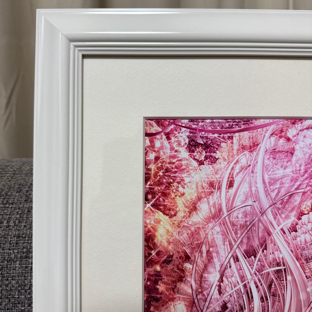 直筆サイン入り てぃんくる BIANCO AUDACE 複製原画 軸中心派