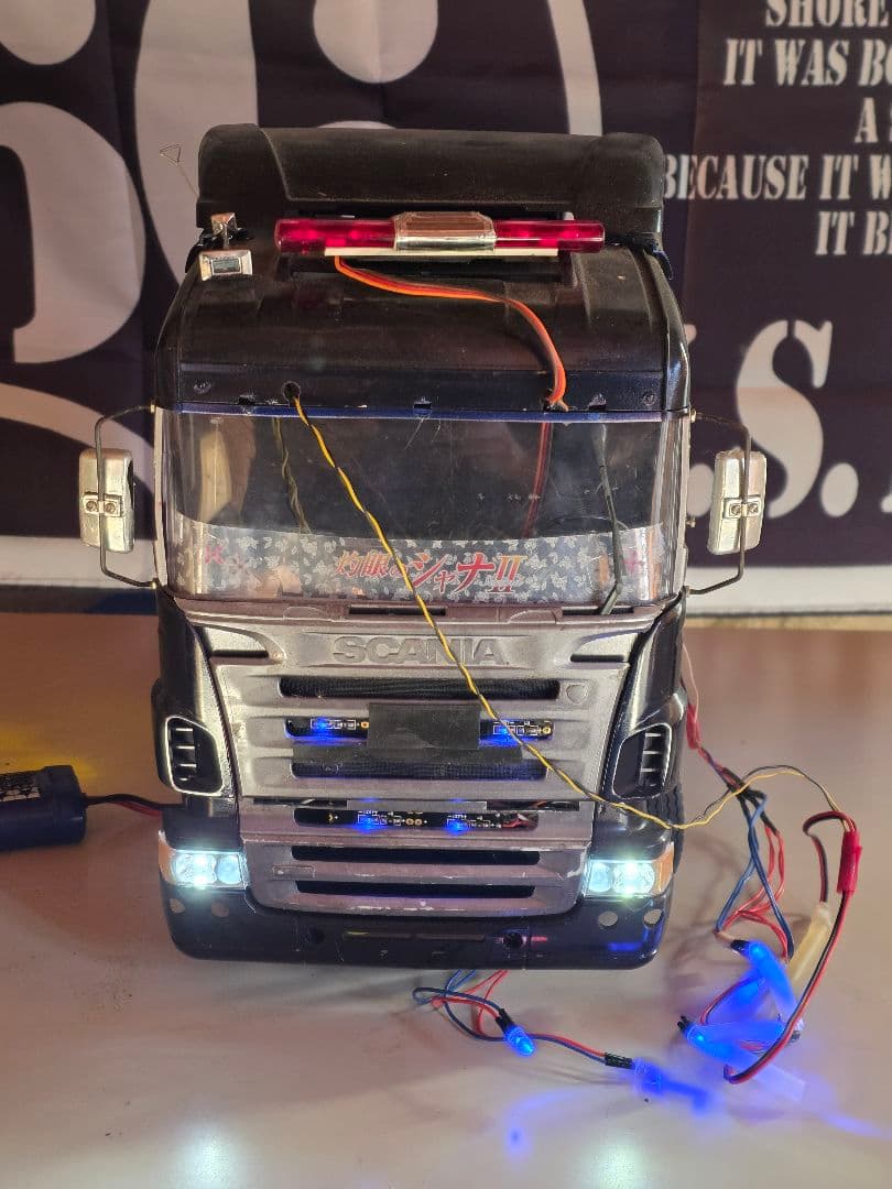 スカニアR620 6×4 トラック ラジコンタミヤ 1/14 現状中古品