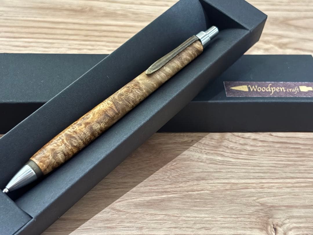 Woodpen craft ウッドペンクラフト　アンボイナバール シャーペン