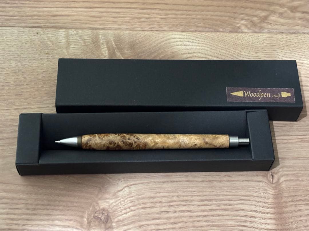 Woodpen craft ウッドペンクラフト　アンボイナバール シャーペン