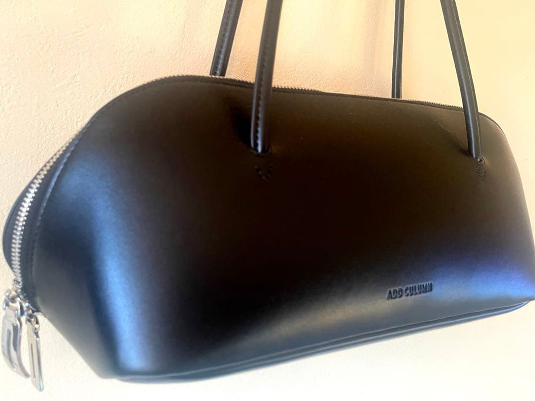 ADDCULUMN FIGRE BOSTONトート　ブラック　バック