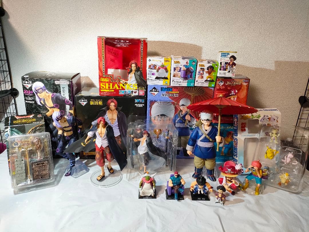 ☆　アニメ・ゲームフィギュア　まとめ売り　シャンクス　孫悟空　最長老　バギー　☆