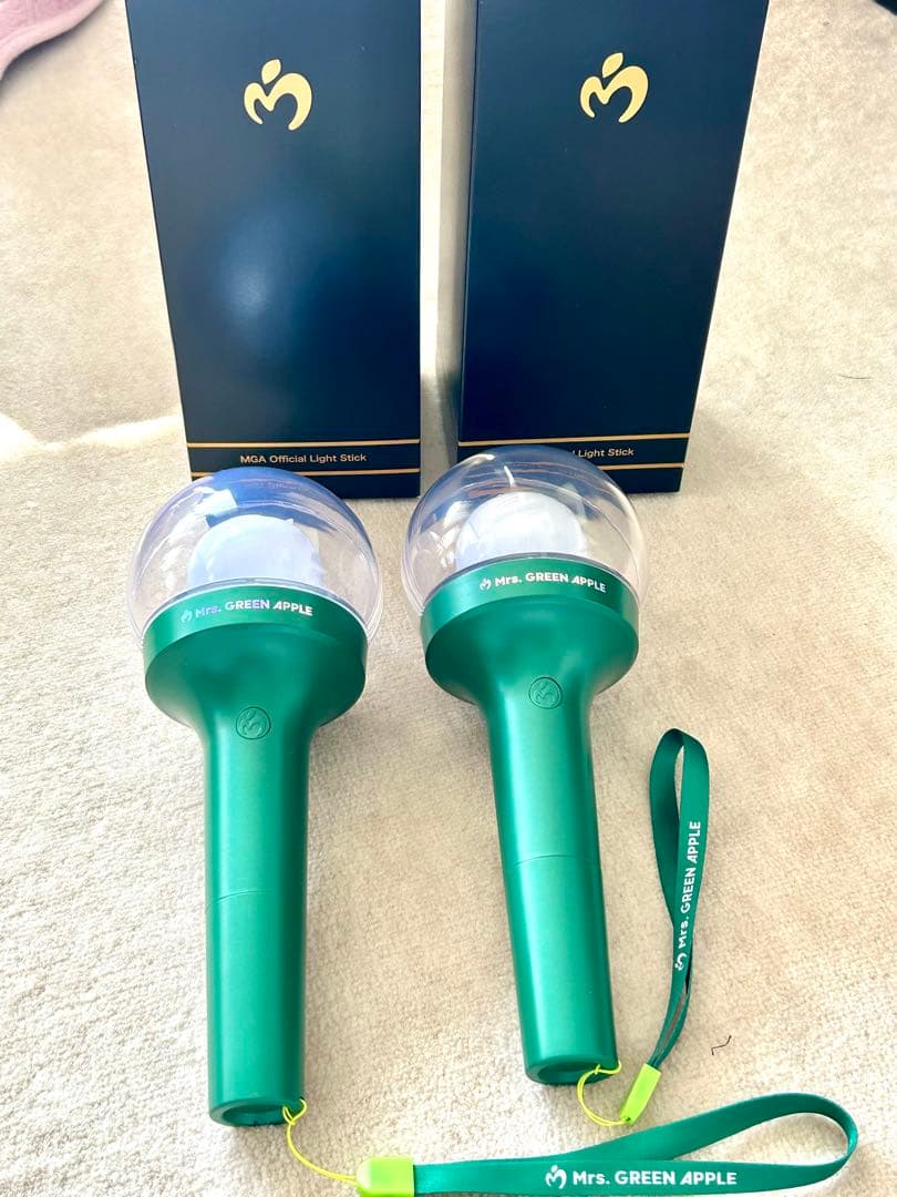 ミセスグリーンアップル　オフィシャルライトスティック2本セット