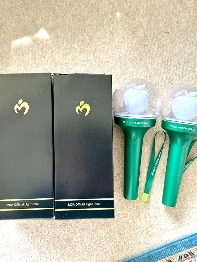ミセスグリーンアップル　オフィシャルライトスティック2本セット