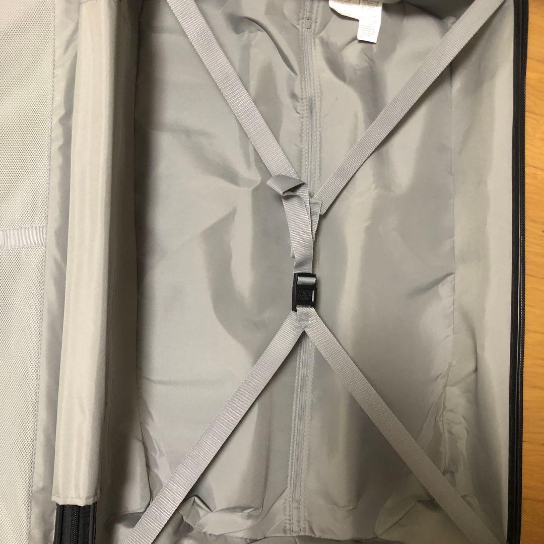 無印良品　キャリーケース 大型　88L ベージュ　スーツケースカバー付き