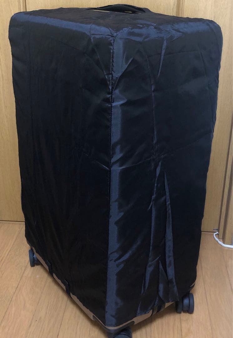無印良品　キャリーケース 大型　88L ベージュ　スーツケースカバー付き