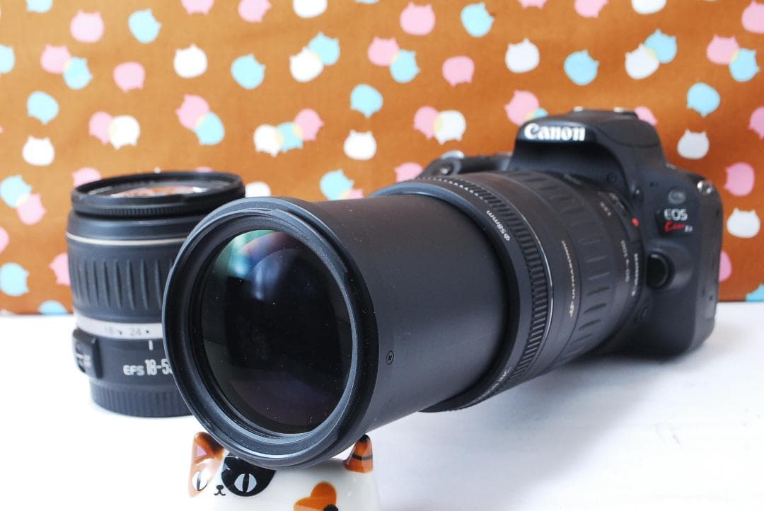 ✨初心者オススメ✨Wi-Fi搭載✨Canon Kiss X9 ダブルレンズセット