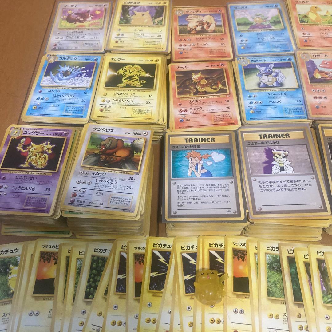 ポケモンカードまとめ売り　プロモ、初版マークなし旧裏3000枚以上