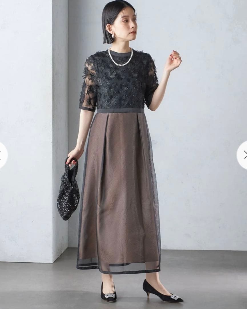 【値下げ】SHIPS kaene パーティードレス