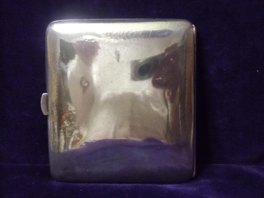 Ｗ帝政ドイツ軍/プロイセン王国＊鉄十字８００銀製シガレットケース（実物）