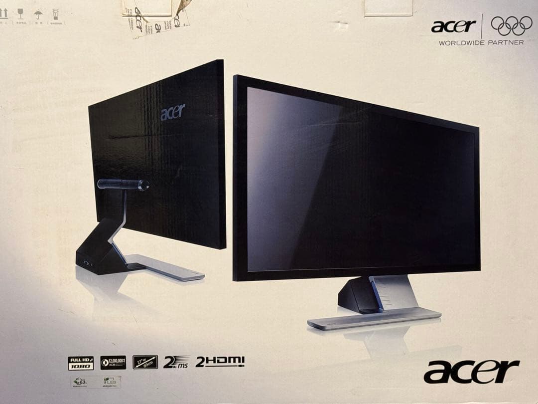 Acer フルHD モニター 2ms 2HDMI