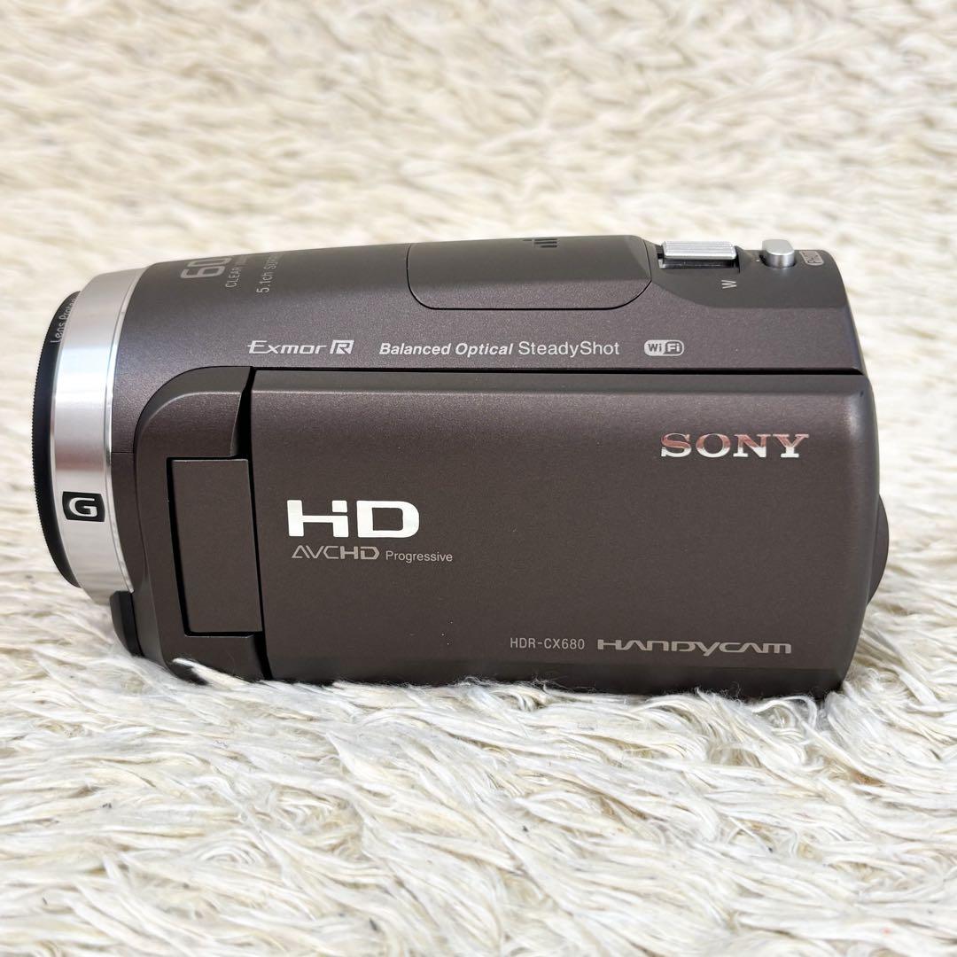 【未使用級】ソニー ハンディカム HDR-CX680 ビデオカメラ ブラウン
