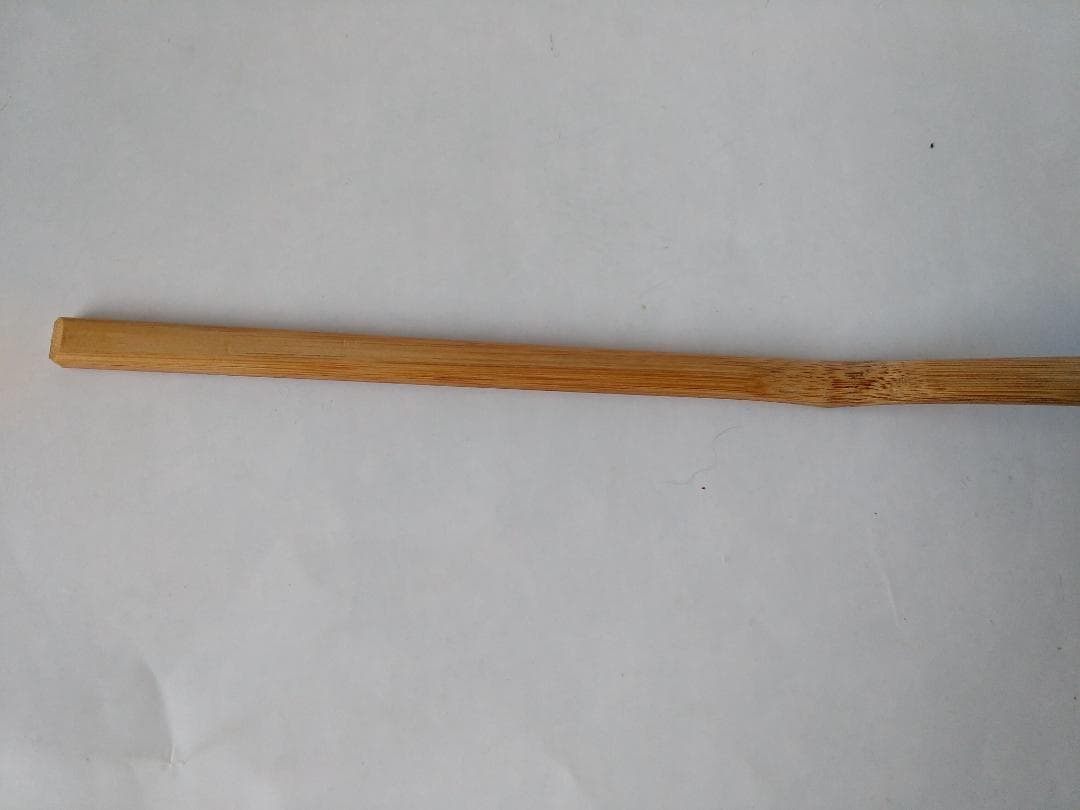 竹茶杓 銘「花ごろも」大徳寺511世管長 立花大亀 筆 稲尾誠中斎 削り 新品