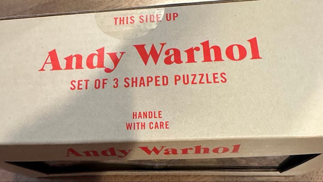 アンディーウォーホル　スープ缶のパズル【新品・未開封】