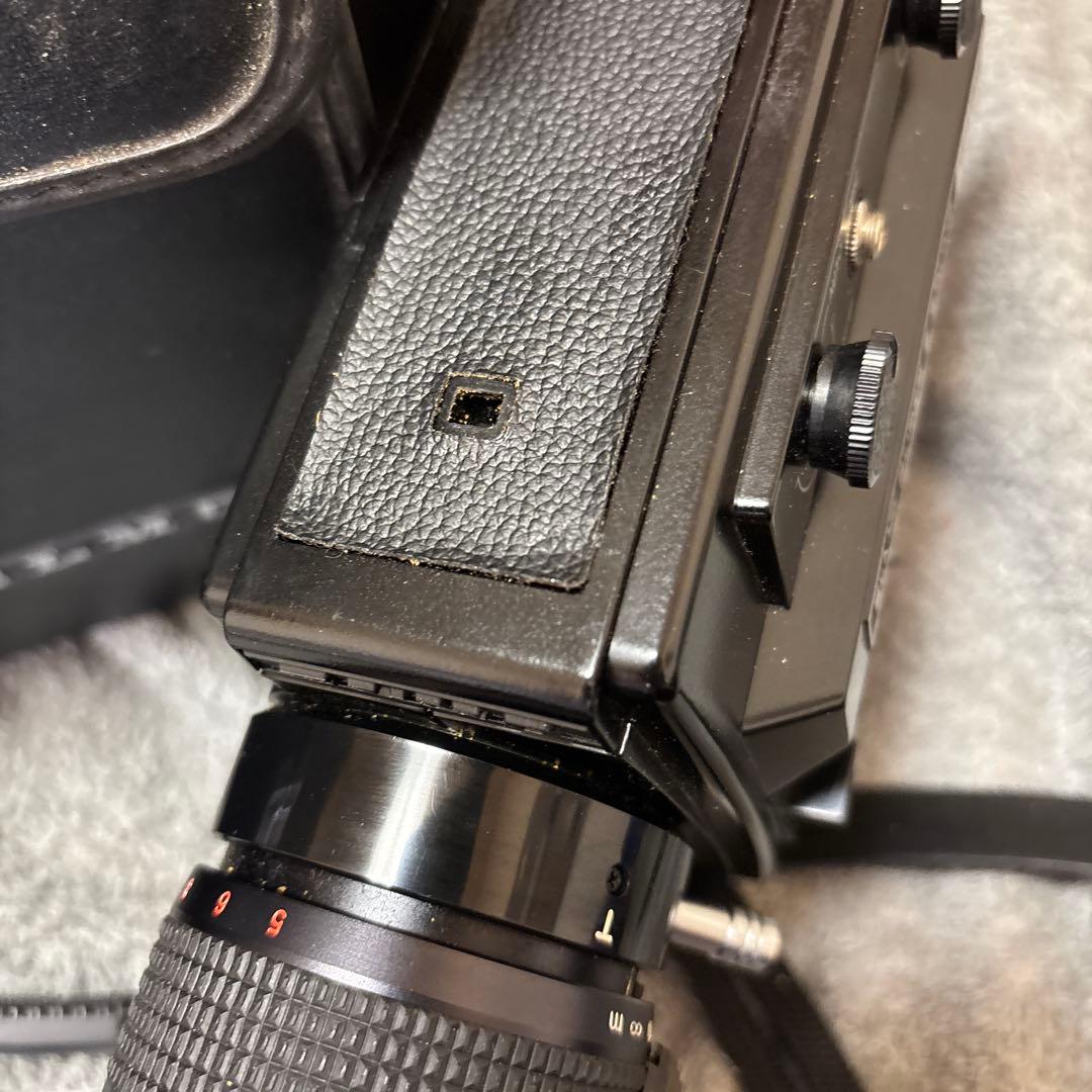 ELMO JAVAR 中判カメラ 75mmレンズ付き