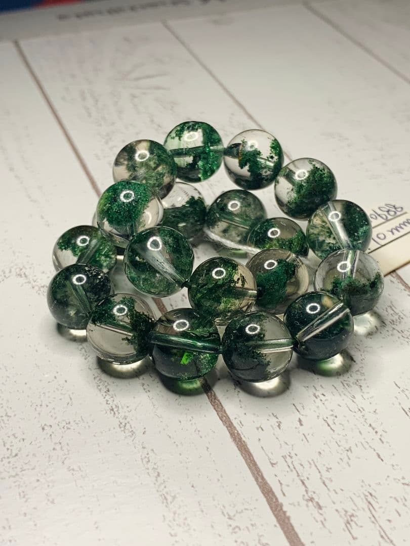 グリーンガーデンクォーツ 10ミリ K00688◆透明感◆