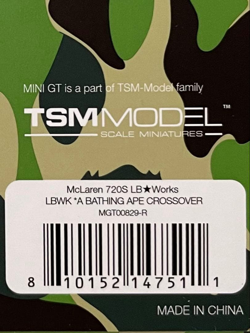 MINIGT LIBERTY WALK×BAPE RX7/McLaren720S