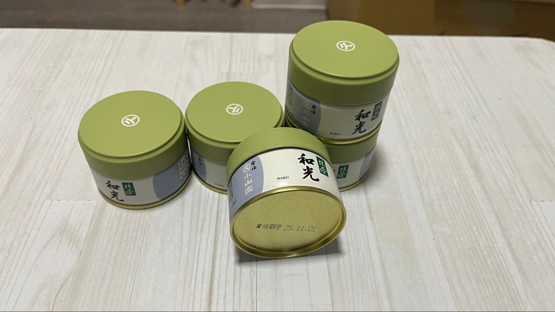 丸久小山園 抹茶 和光20g缶5個