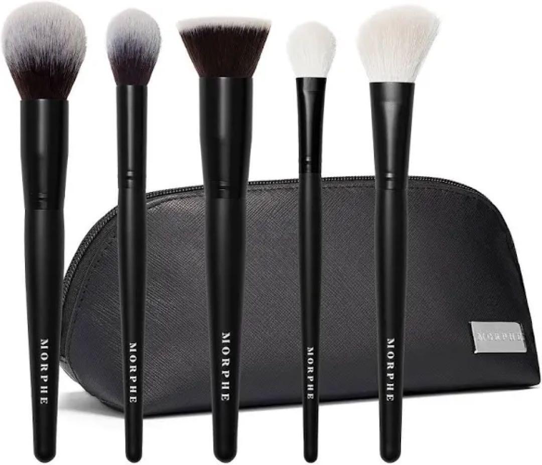 MORPHE フェイスブラシセット 5本 ポーチ付き