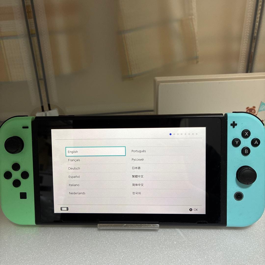 Nintendo Switch 本体 あつまれどうぶつの森モデル　おまけ付