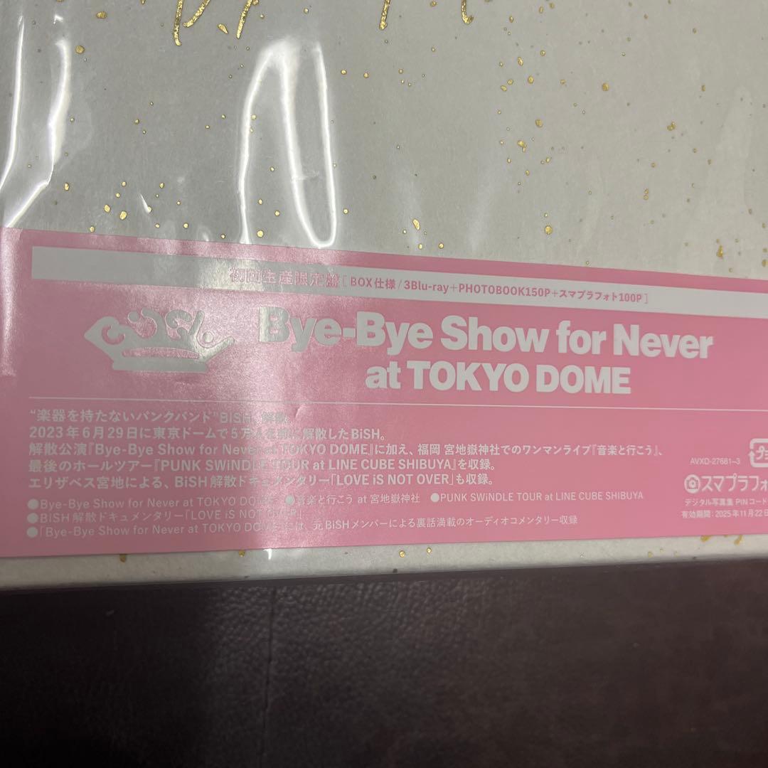 ミュージック BiSH/Bye-Bye Show for Never at TOKYODOME