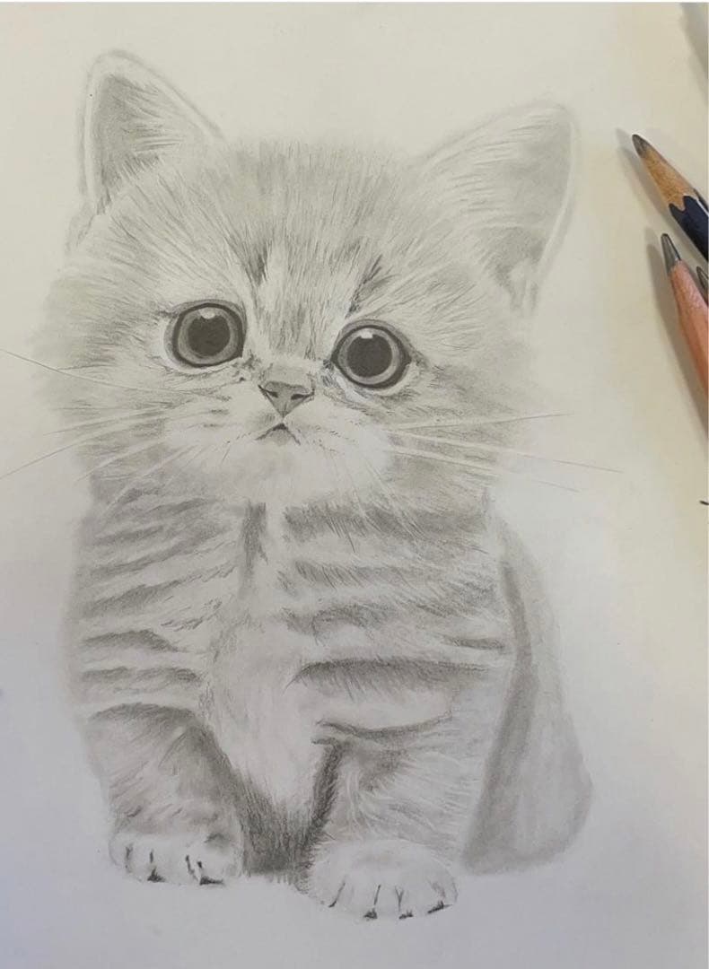 鉛筆画　オーダー画面