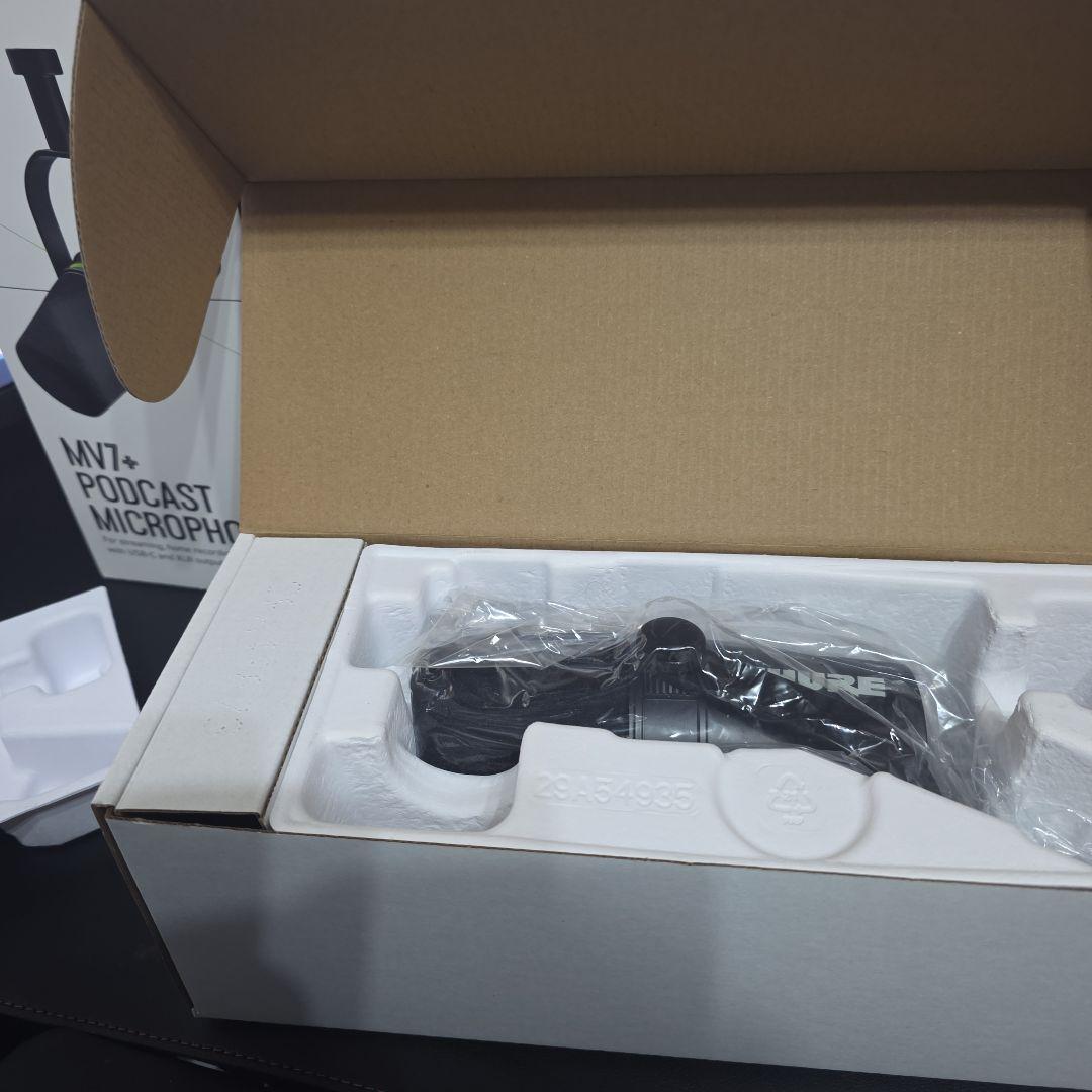 SHURE MV7+ &M2-R &SHUREマイクアーム