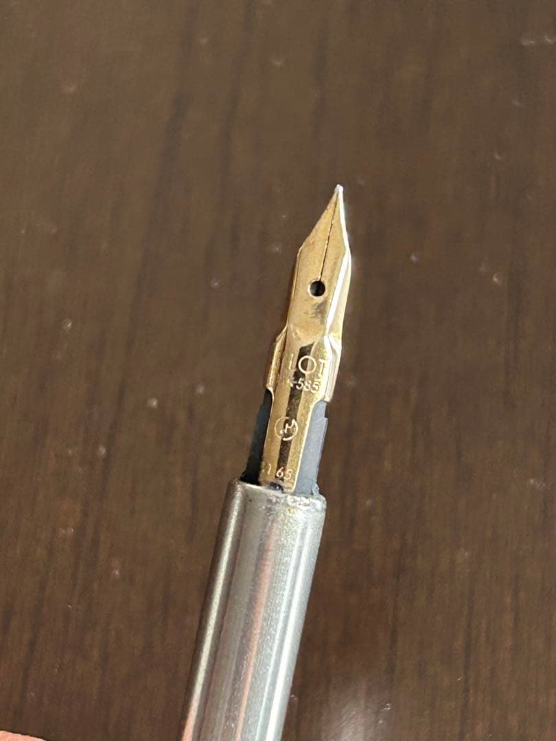 パイロット 万年筆 キャップレス ペン先14K