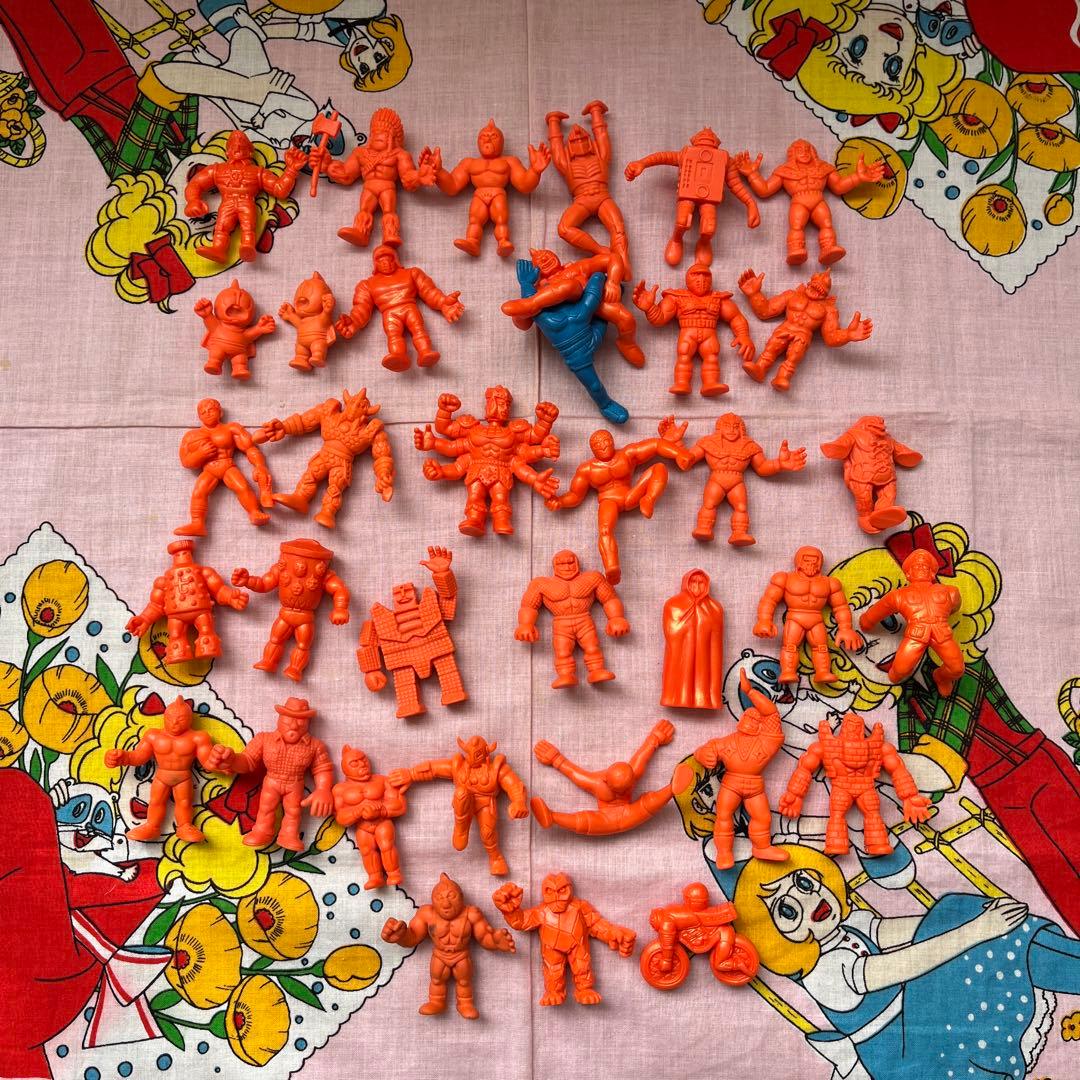 キン肉マン　キン消しオレンジバージョン