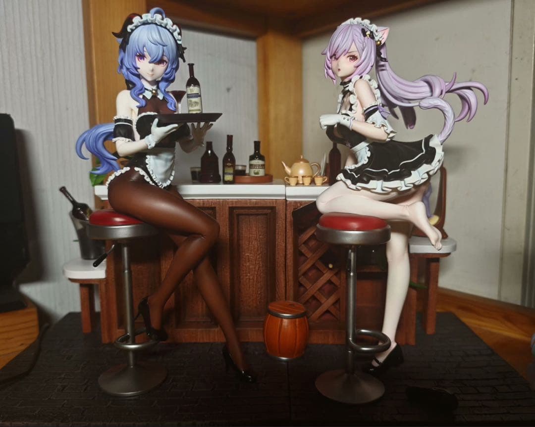 原神 甘雨 ＆刻晴 フィギュア ガレージキット 新品