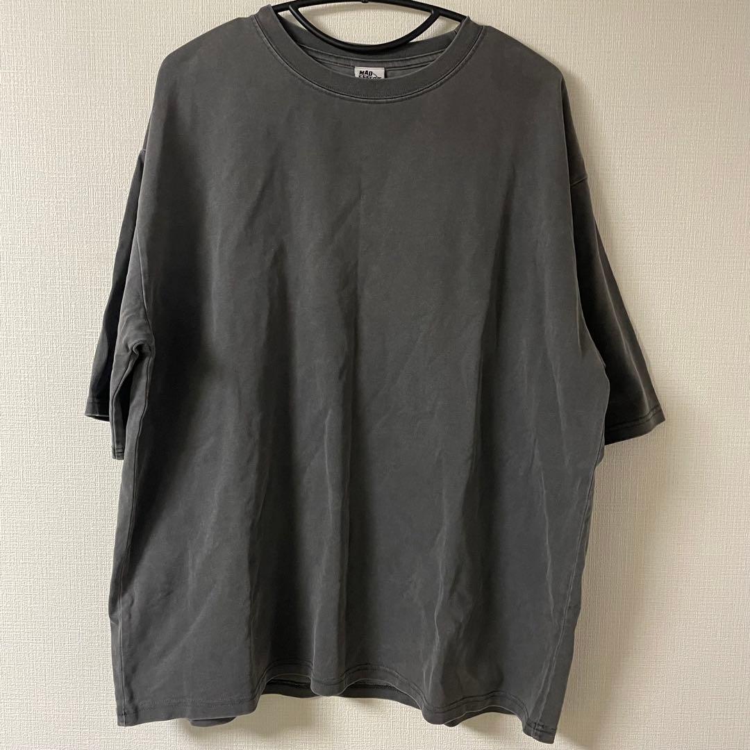 madeffect tシャツ　グレー