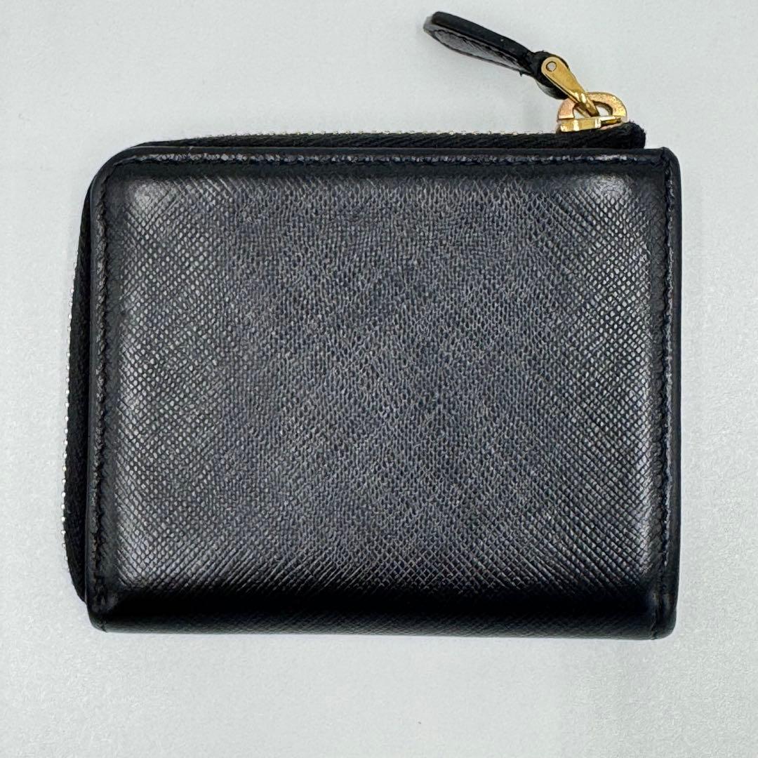 PRADA プラダ サフィアーノ レザー ケース ブラック シリアル 箱