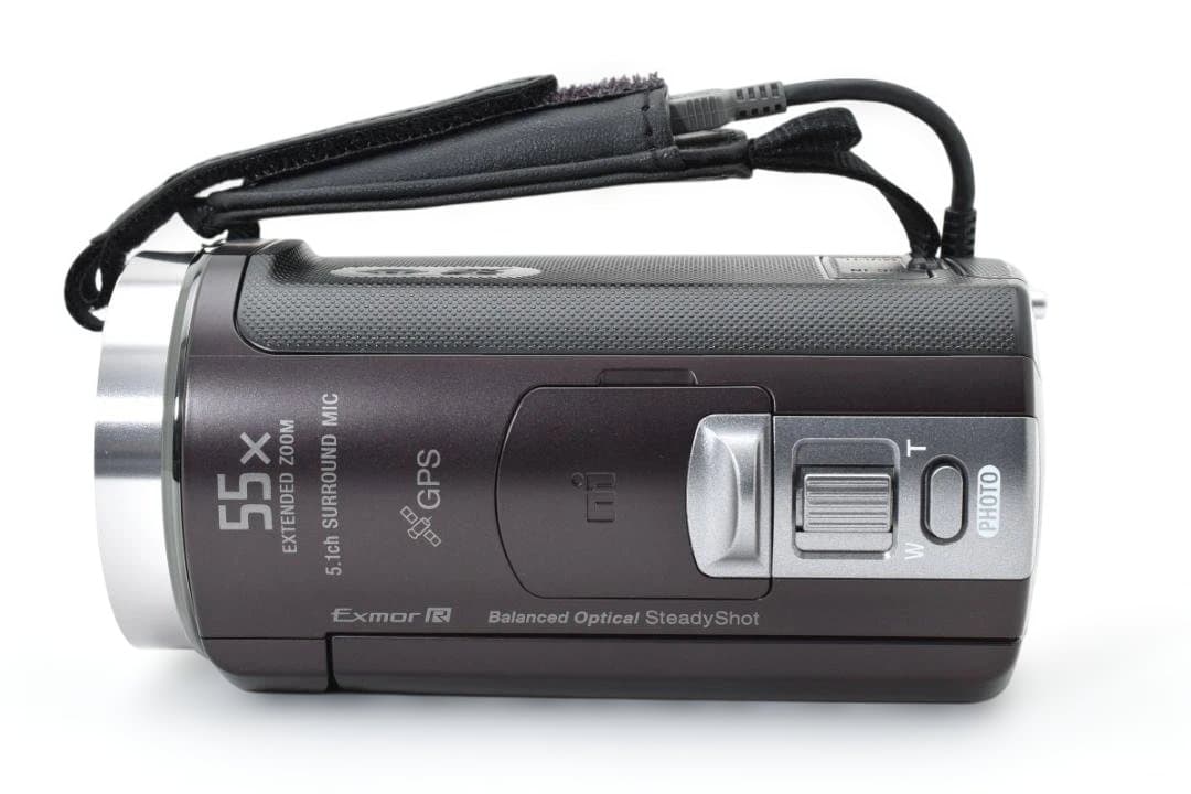 ☆極美品　ソニー　ビデオカメラ　HDR-CX430　新品バッテリー付　＃639★