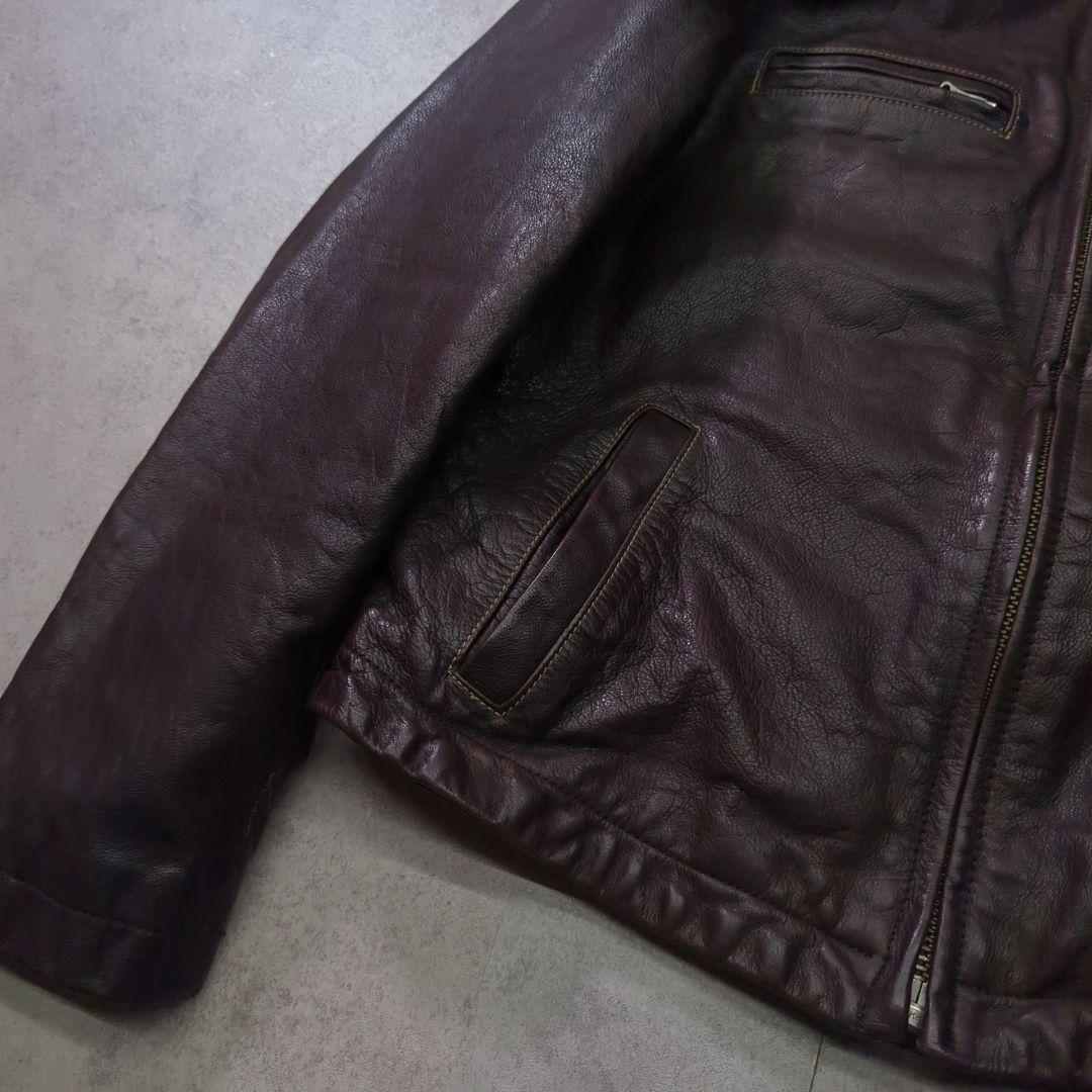 BANANA REPUBLIC レザージャケット L-XL相当