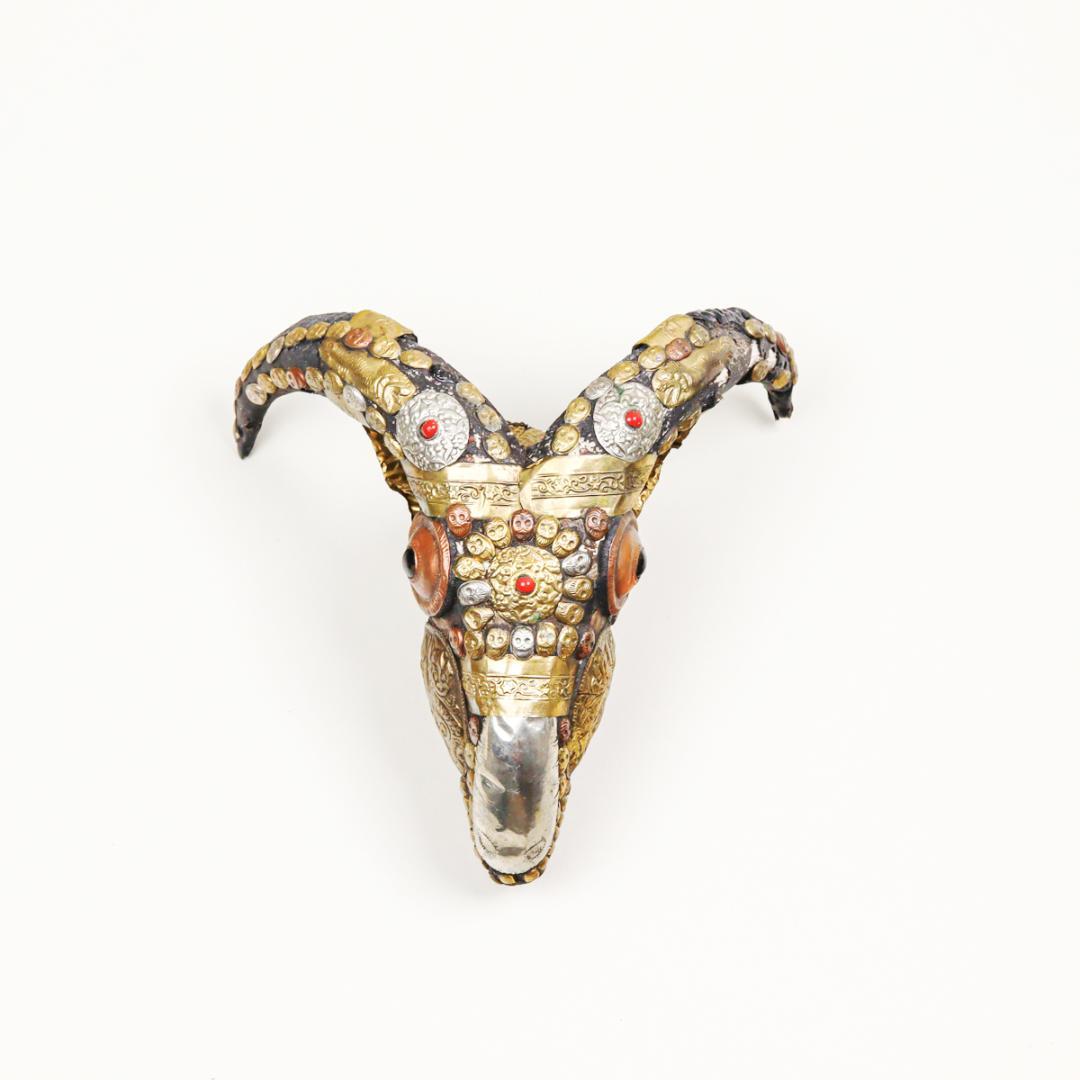 ボン教 チベット ヤギ スカル カパラ 密教 仏具