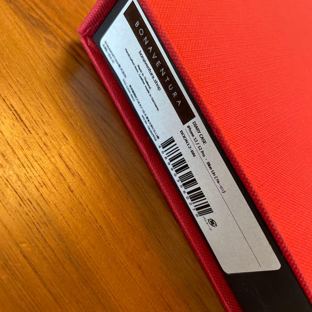 ボナベンチュラ iPhone12 /12Pro手帳型 スマホケース