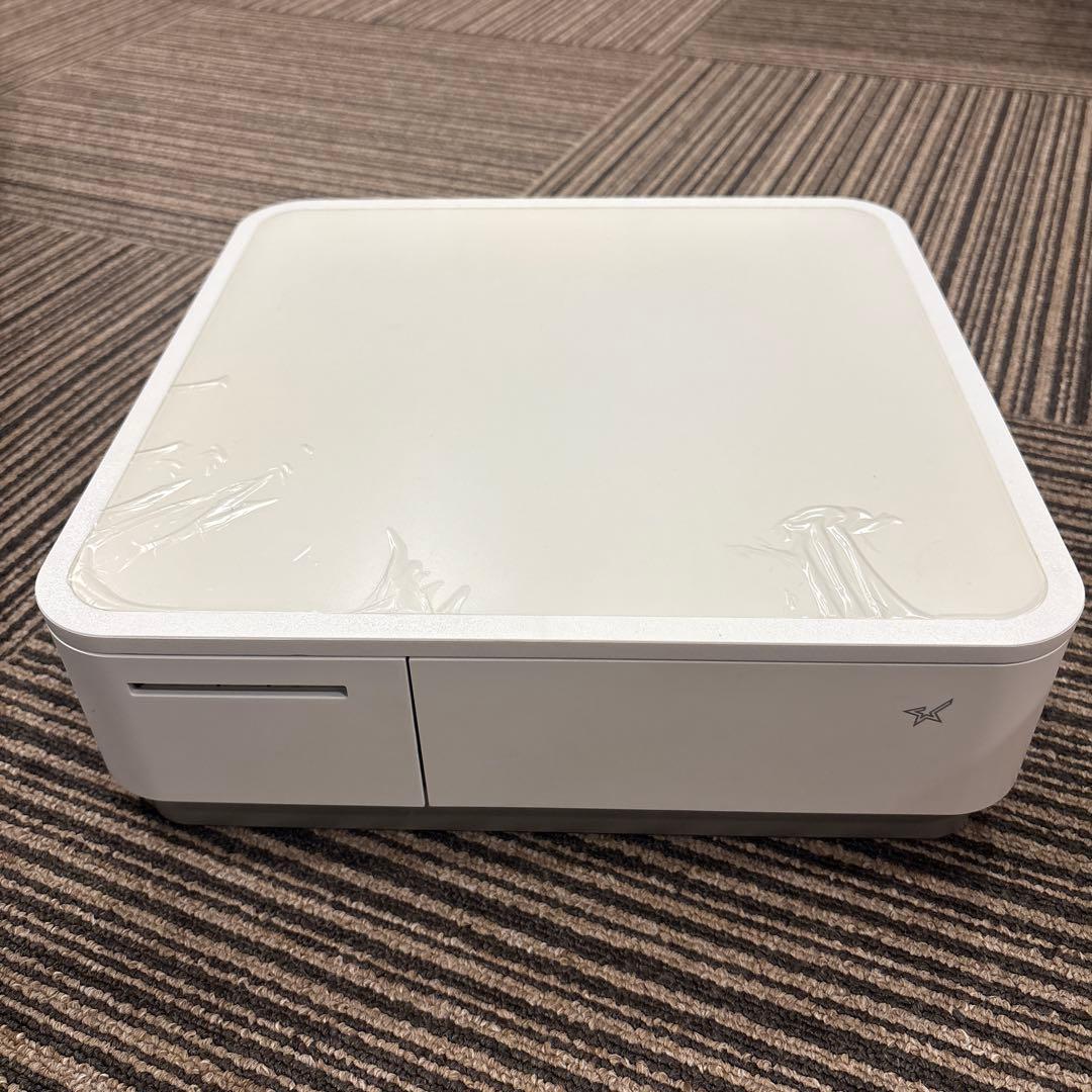 スター精密 mPOP ホワイト サーマルプリンター付きキャッシュドロア POP