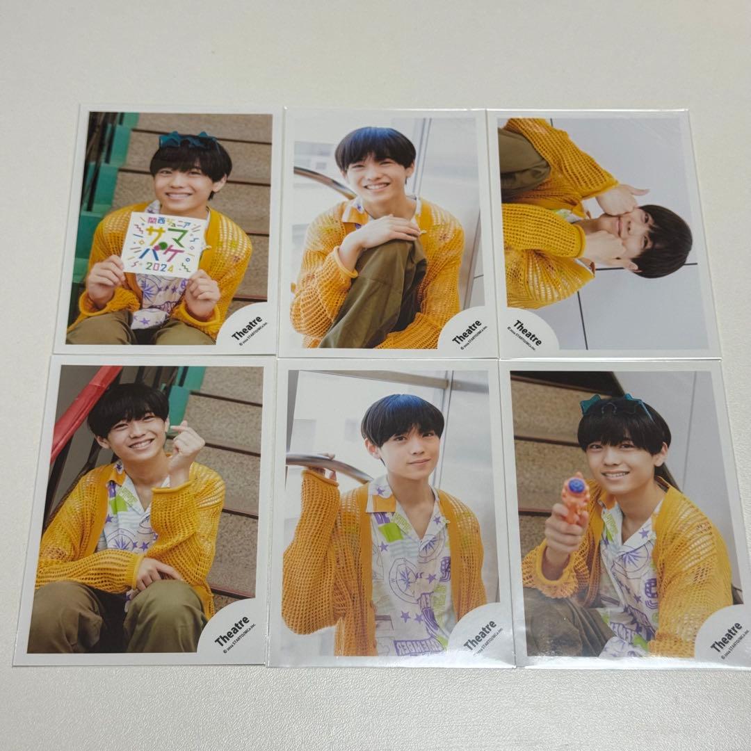 関西ジュニア 渡邉大我 公式写真 オフショット