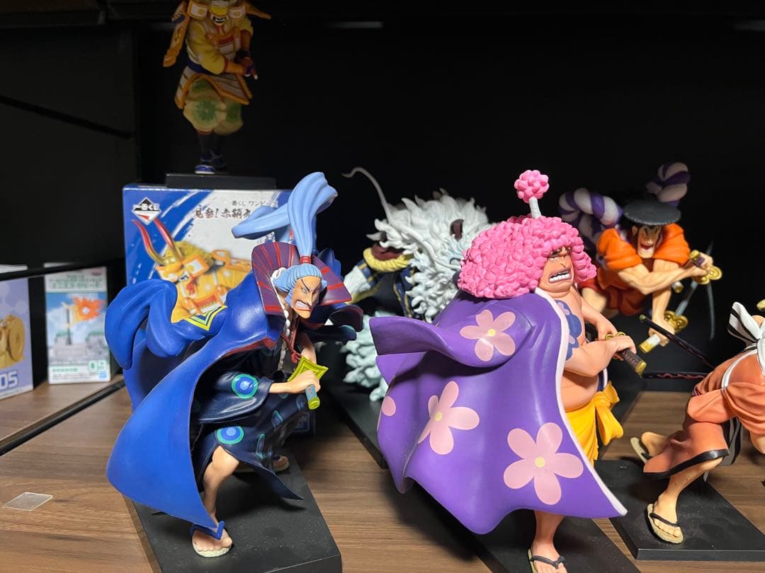 ワンピース 一番くじ　赤鞘9人男10体セット