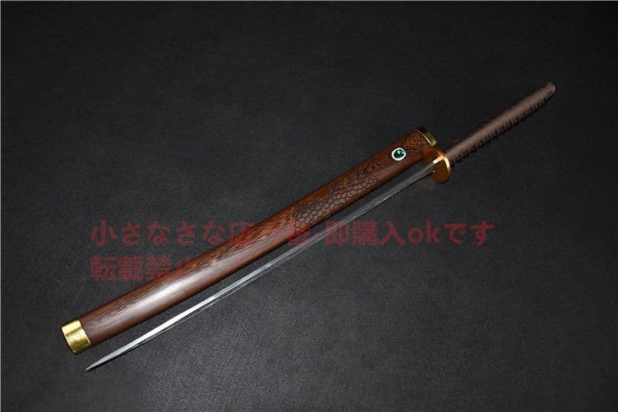 武具　刀装具　日本刀　模造刀 居合刀 柳葉曲げ刃