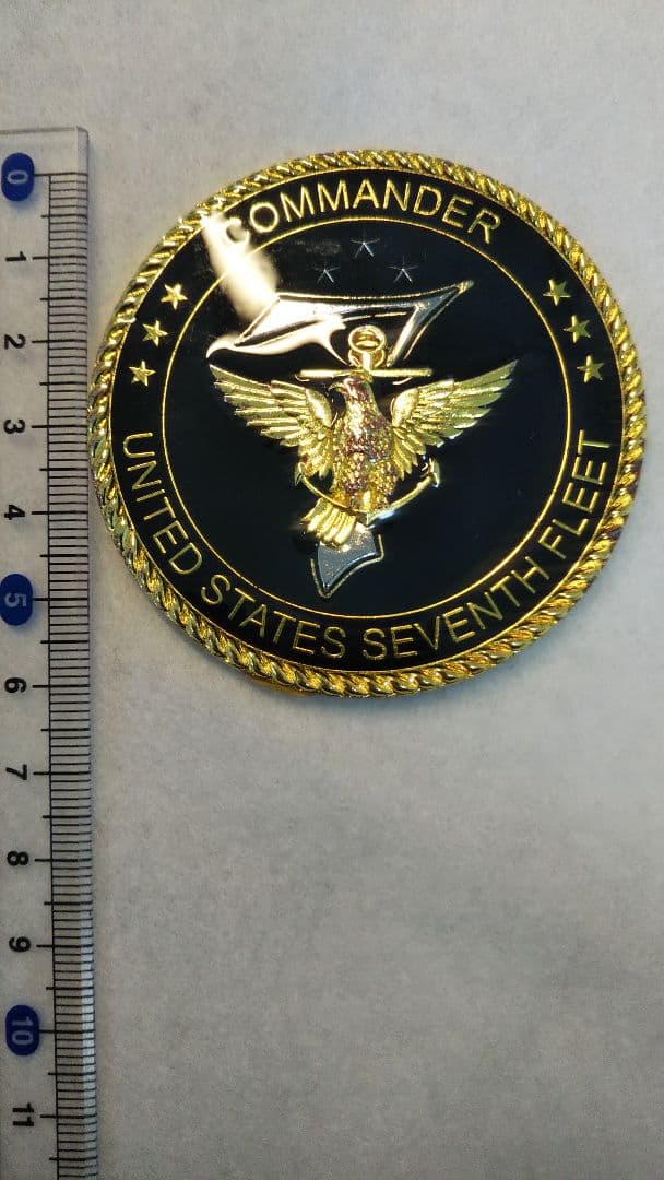 米海軍 横須賀 第7艦隊司令官(中将)チャレンジ