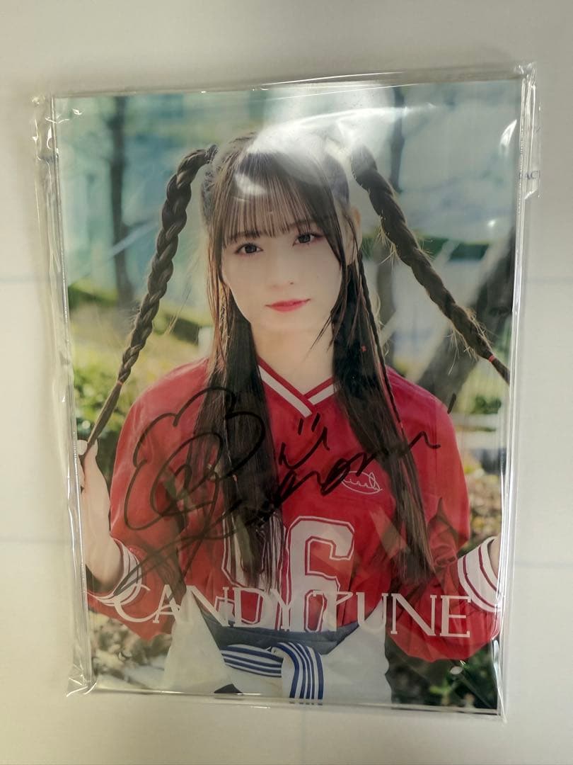 立花琴未サイン入り　アクリルパネル　candytune きゃんちゅー
