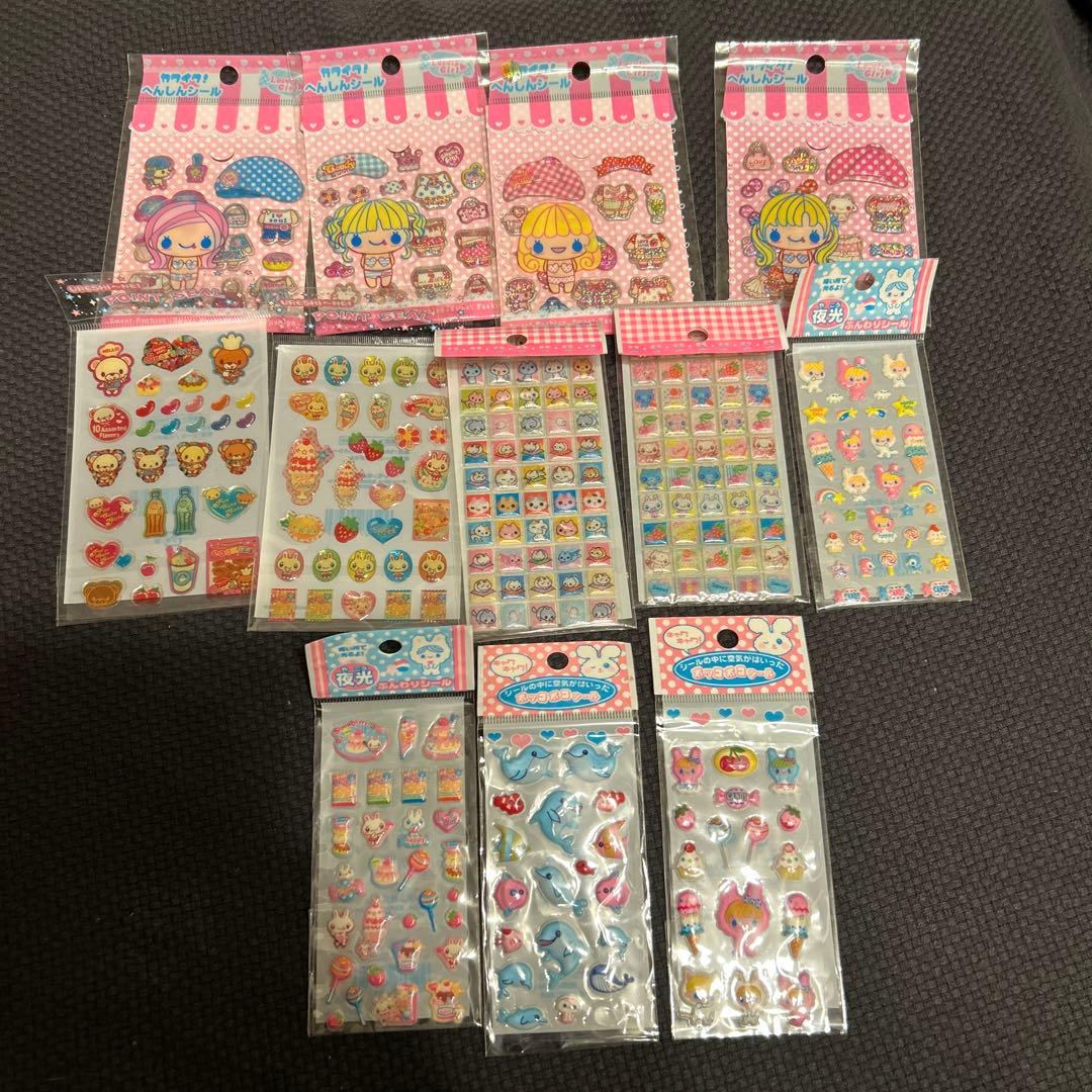 平成レトロシール54シートセット 当時品