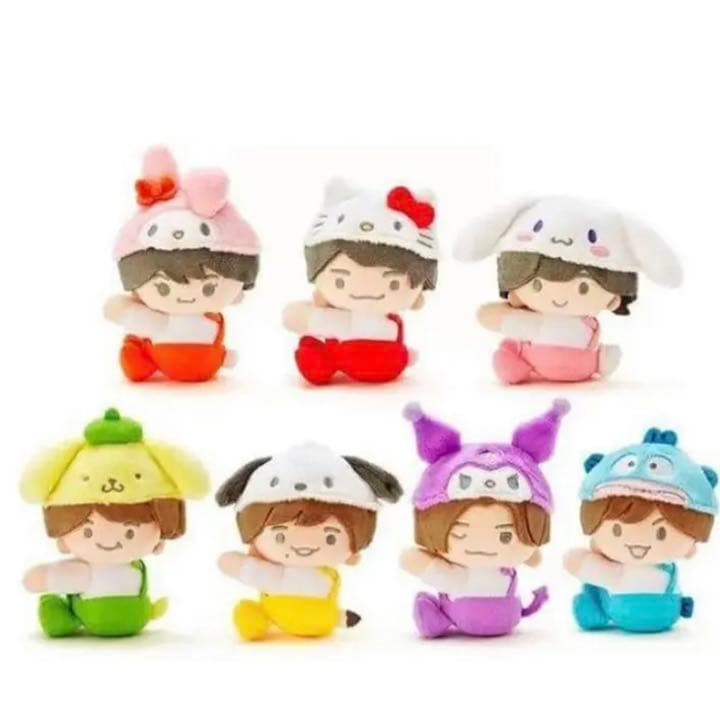 なにわ男子　サンリオコラボ　クリップマスコット　7種セット