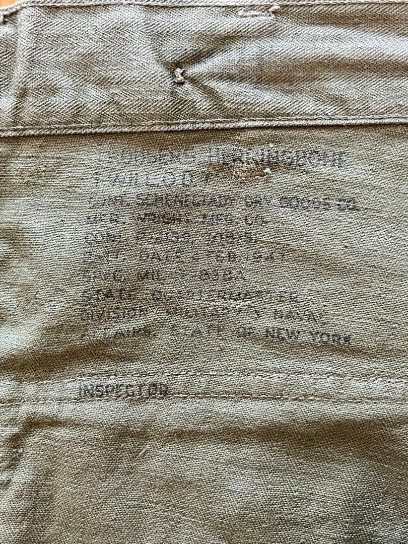 40's U.S.ARMY M44 ヘリンボーン ベーカーパンツ デッドストック