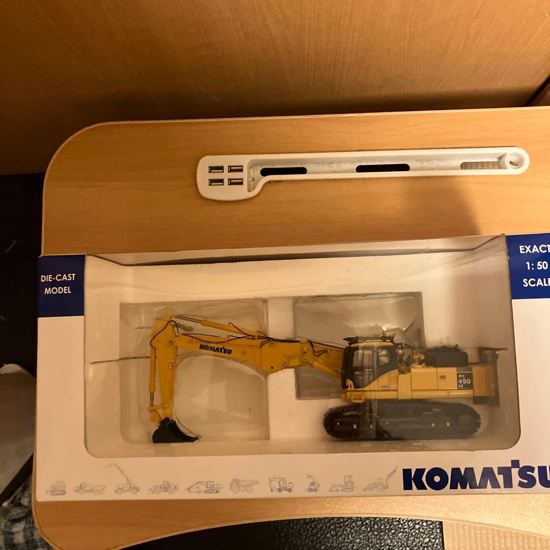 KOMATSU ダイキャスト エクスカベーター 1:50
