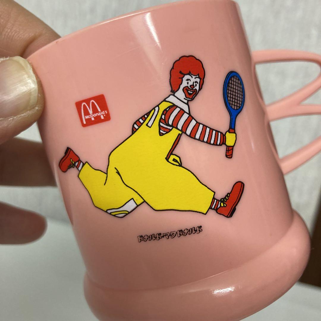 昭和レトロ　マクドナルド　プラスチックカップ