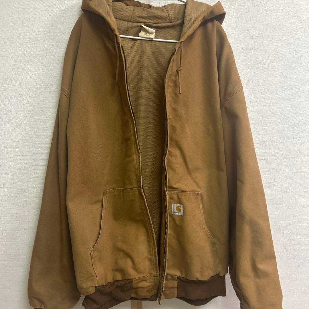 Carhartt ブラウン 4XL アクティブジャケット