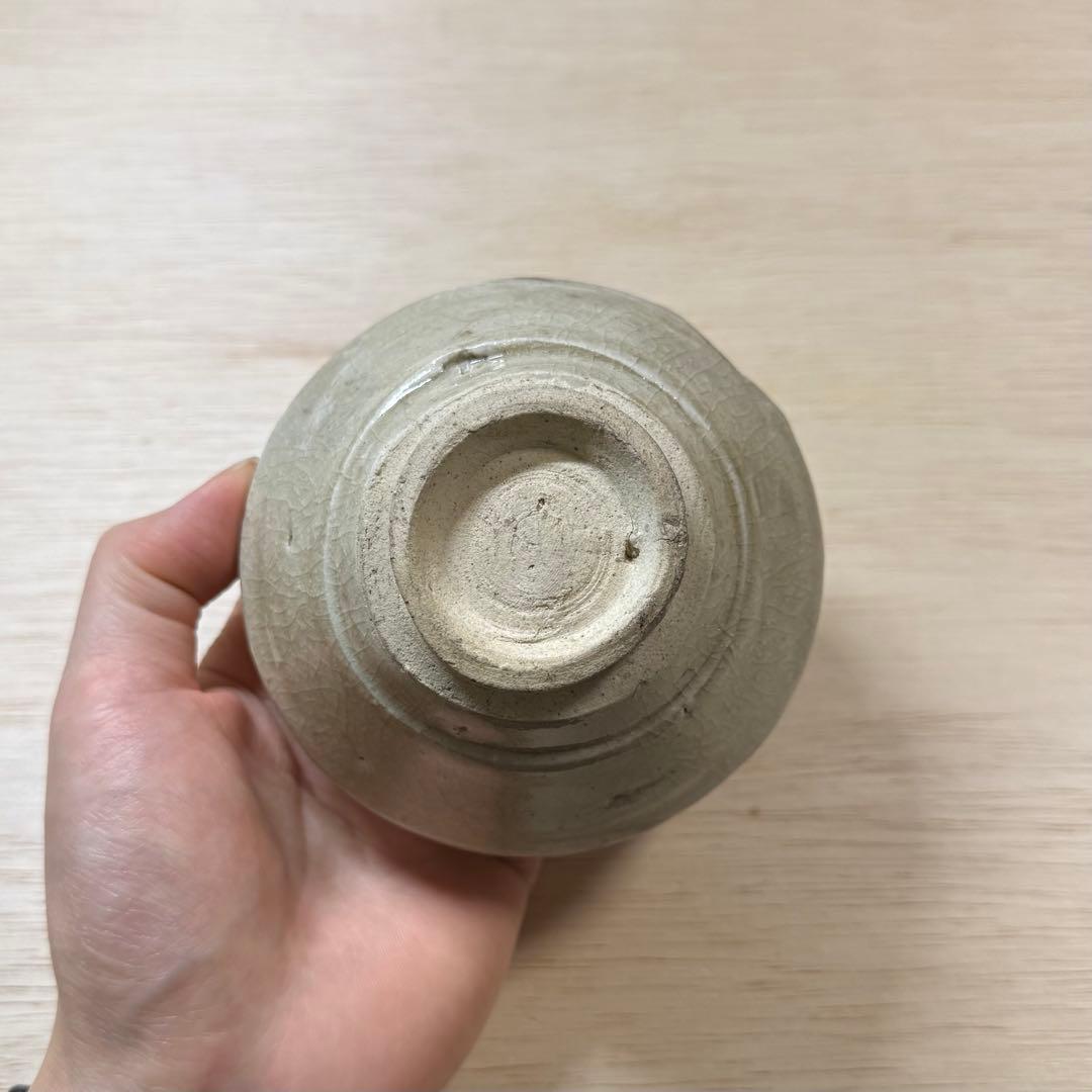 美濃 白天目 茶碗 桃山時代 古美濃 古瀬戸 天目茶碗 伝世品 古美術 骨董